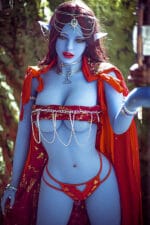 158cm/5ft2 E-cup Sexual Elven Magic Alien Sex Doll - Elicia