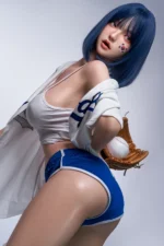 158cm D-cup Baseball Player Sex Doll Vita, ROS Head #6-020 - Image 5