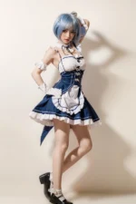 158cm D-cup Cosplay Rem Sex Doll Felice, ROS Head #600 - Image 2