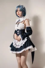 158cm D-cup Cosplay Rem Sex Doll Felice, ROS Head #600 - Image 3