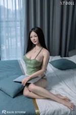 163cm F-cup Chinese Silicone Sex Doll Teacher Bing - Image 4