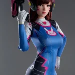 167cm D-Cup Silicone Sex Doll D.Va (Free Doll Same Clothes)