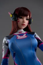 167cm D-Cup Silicone Sex Doll D.Va (Free Doll Same Clothes) - Image 3