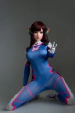 167cm D-Cup Silicone Sex Doll D.Va (Free Doll Same Clothes) - Image 5