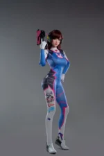 167cm D-Cup Silicone Sex Doll D.Va (Free Doll Same Clothes) - Image 6