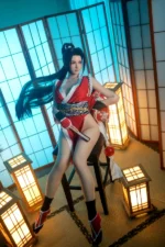168cm E-cup Game: The King of Fighters Sex Doll Mai Shiranui (Free Doll Same Clothes) - Image 4
