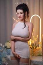 Asian Beautiful Huge Tits Sex Doll Rosetta 162cm - Image 4