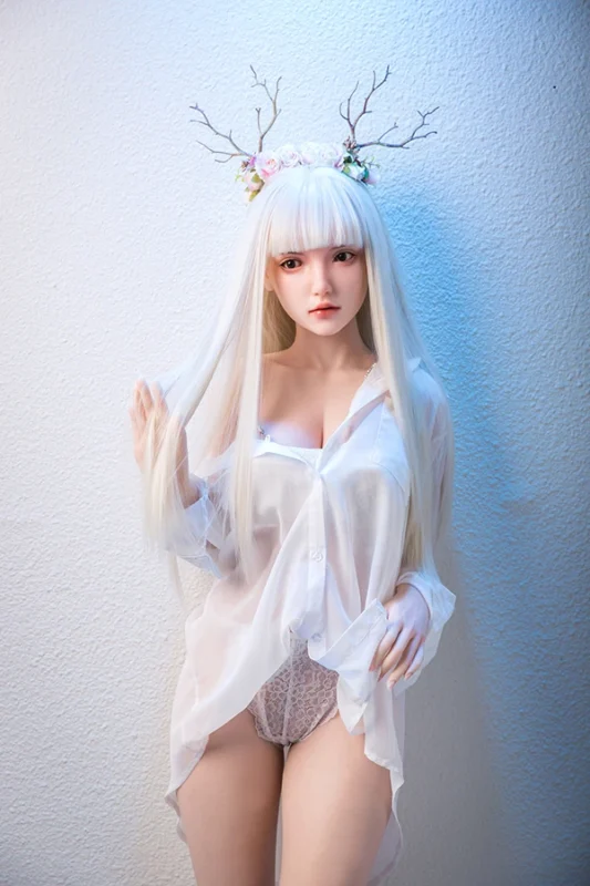 best white hair big boobs sex doll carmen 152cm 6