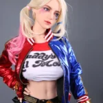 Cosplay Harley Quinn Sex Doll 140cm(4ft6′)