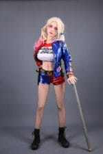 Cosplay Harley Quinn Sex Doll 140cm(4ft6′) - Image 5