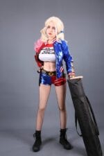 Cosplay Harley Quinn Sex Doll 140cm(4ft6′) - Image 6