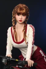 Cute Japanese Pigtails Sex Doll Zaida 168cm, ROS Head #888 - Image 3