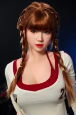 Cute Japanese Pigtails Sex Doll Zaida 168cm, ROS Head #888 - Image 5