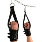 Deluxe Leather Suspension Handcuffs - Image 2