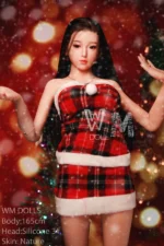 Elegance Christmas Lady Silicone Sex Doll Cherry 165cm - Image 5
