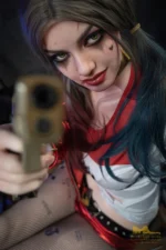 Famous Movie Cosplay Sex Doll Harley Quinn 166cm - Image 6