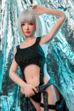 GD Sino Silicone Lifelike Small Boobs Sex Doll Luoyoyo 156cm - Image 3
