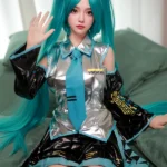 Japanese Cosplay Celebrity Sex Doll Hatsune Miku 166cm