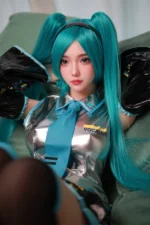 Japanese Cosplay Celebrity Sex Doll Hatsune Miku 166cm - Image 6