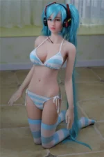 Japanese Cute Sex Doll Hatsune Miku 165cm - Image 2