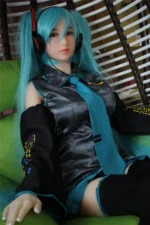 Japanese Cute Sex Doll Hatsune Miku 165cm - Image 4