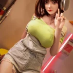Japanese Cute Silicone Sex Doll Rosetta 163cm