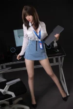 Japanese Office Secretary Silicone Sex Doll Nayeli 159cm - Image 2