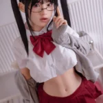 Japanese Pigtails Silicone Sex Doll Chase 148cm, ROS Head #712