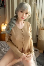 Life Size Beautiful Silver Hair Chinese Sex Doll Qian 158cm - Image 3