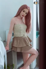 Lifelike Beautiful Chinese Small Breast Sex Doll Qian 158cm - Image 5
