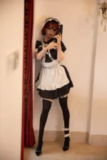Lifelike Redhead Big Breast Maid Sex Doll Mechelle 171cm - Image 6