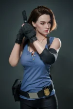 New Resident Evil Silicone Sex Doll Jill Valentine 168cm (Free Doll Same Clothes) - Image 3