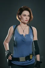 New Resident Evil Silicone Sex Doll Jill Valentine 168cm (Free Doll Same Clothes) - Image 4