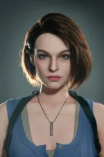 New Resident Evil Silicone Sex Doll Jill Valentine 168cm (Free Doll Same Clothes) - Image 5