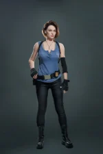 New Resident Evil Silicone Sex Doll Jill Valentine 168cm (Free Doll Same Clothes) - Image 6