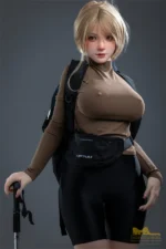 Perfect Blonde Cute Big Boobs Sex Doll Nannie 165cm - Image 2