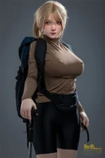 Perfect Blonde Cute Big Boobs Sex Doll Nannie 165cm - Image 3