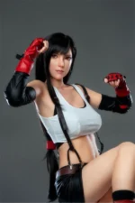 Perfect Final Fantasy VII Silicone Sex Doll Tifa 168cm Ver.2 (Free Doll Same Clothes) - Image 2