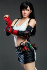 Perfect Final Fantasy VII Silicone Sex Doll Tifa 168cm Ver.2 (Free Doll Same Clothes) - Image 3