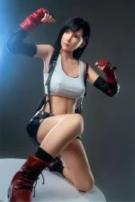 Perfect Final Fantasy VII Silicone Sex Doll Tifa 168cm Ver.2 (Free Doll Same Clothes) - Image 4