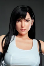 Perfect Final Fantasy VII Silicone Sex Doll Tifa 168cm Ver.2 (Free Doll Same Clothes) - Image 6