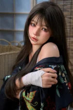 Pure Japanese Silicone Female Doll Evie 150cm, Head #T4 - Image 2