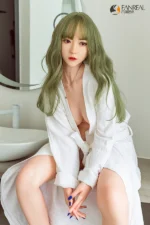 Real Life Charming Small Breasted Sex Doll Qian 158cm - Image 6