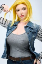 Realistic Japanese Anime Character Sex Doll Android 18 159cm - Image 3