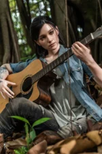 Realistic Silicone Doll COS Ellie 168cm (Free Doll Same Clothes)