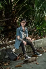 Realistic Silicone Doll COS Ellie 168cm (Free Doll Same Clothes) - Image 5
