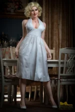 Sexy Blonde Celebrity Sex Doll Olive 164cm - Image 2