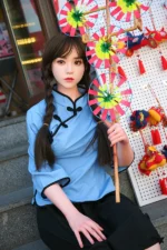 Super Real Chinese Sex Doll Qian 158cm - Image 4