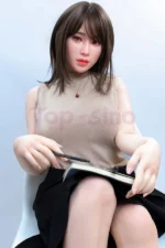 Top Sino Silicone Japanese Sexy Teacher Sex Doll Miting 165cm - Image 3