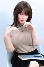 Top Sino Silicone Japanese Sexy Teacher Sex Doll Miting 165cm - Image 4